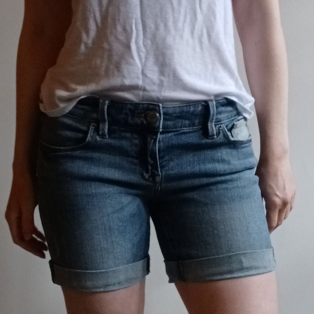 Denim Shorts by The Limited